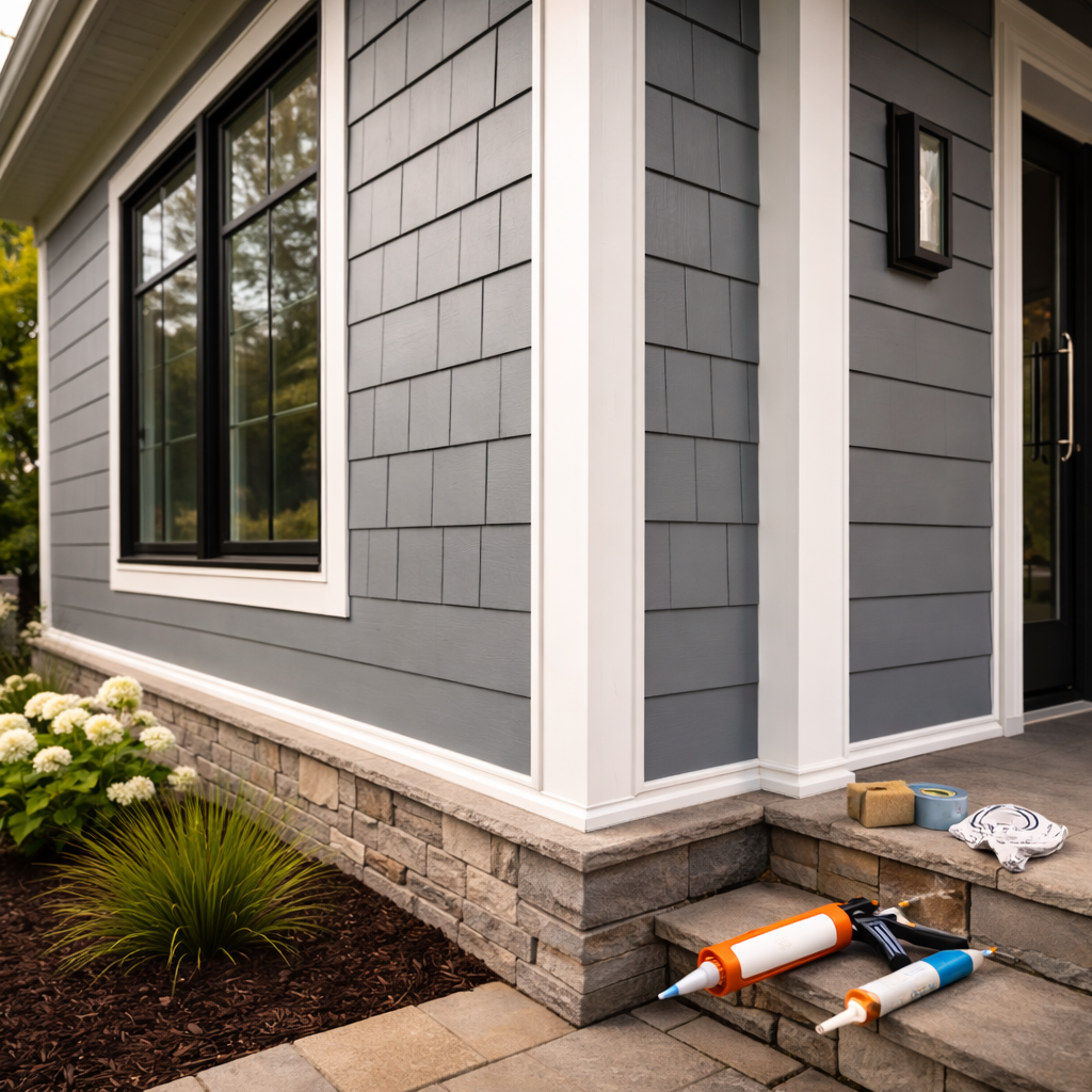 Residential Exterior Caulking